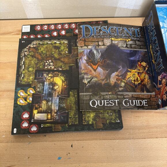 Descent Journeys in the Dark 2nd Edition Board Game – Used - Picture 4 of 4